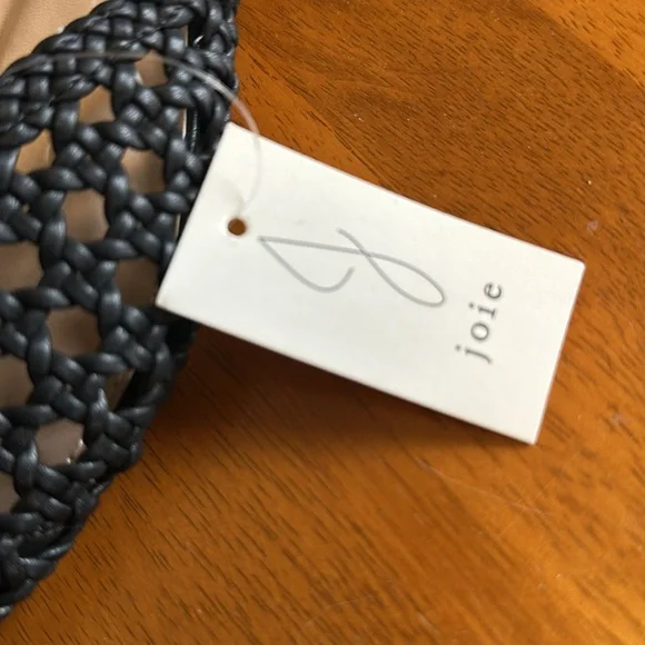 Joie Black Slip on Mules 8 NEW NWT - Picture 2 of 5